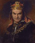 Bogumil Dawison as Richard III Friedrich von Amerling